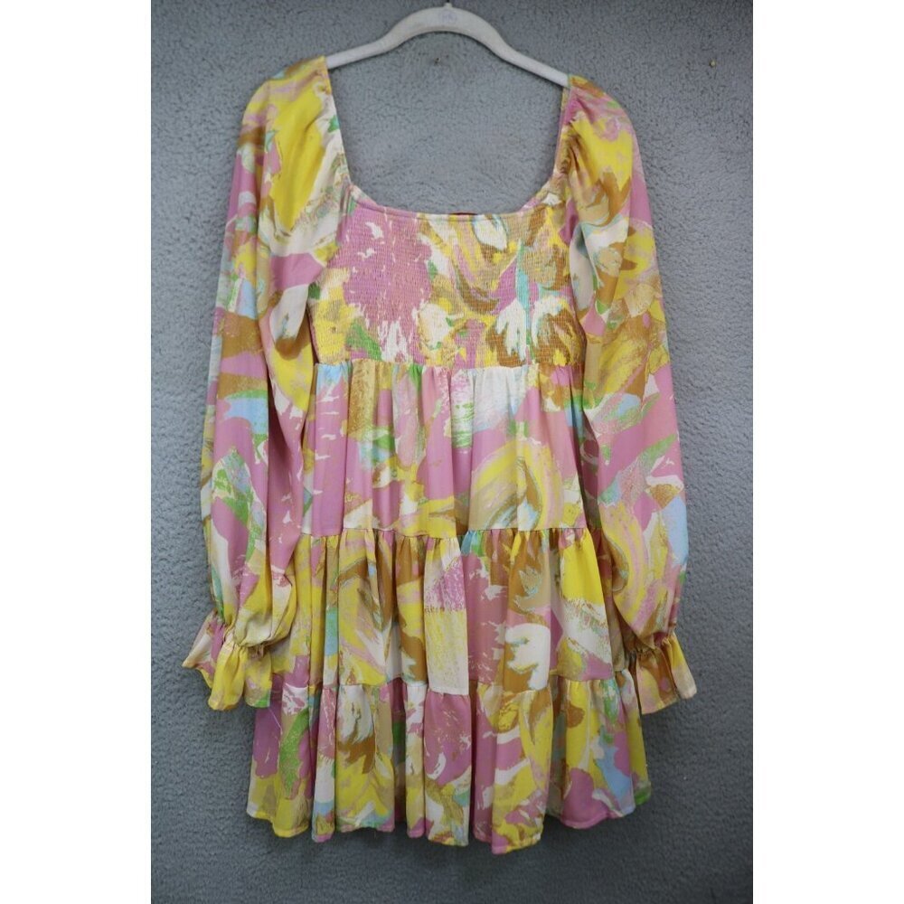 Flying Tomato Long Balloon Sleeves Dress-Size Medium-Lined-Cottagecore-BOHO - Picture 9 of 12
